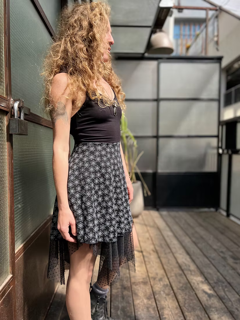 DANI White Floral Dress