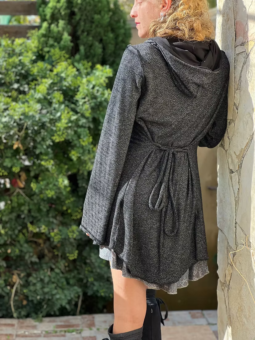 MAGIC Knit Long Hood Duster