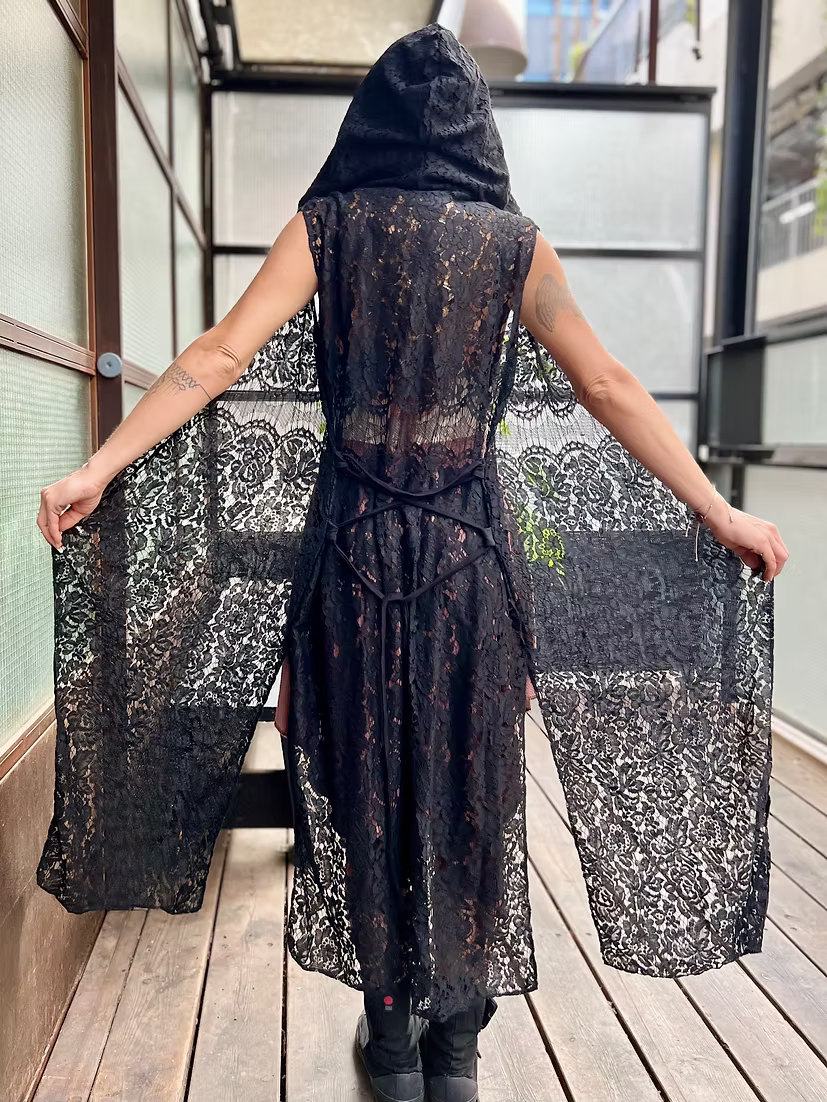 MAGIC Tribal Lace Hood Duster