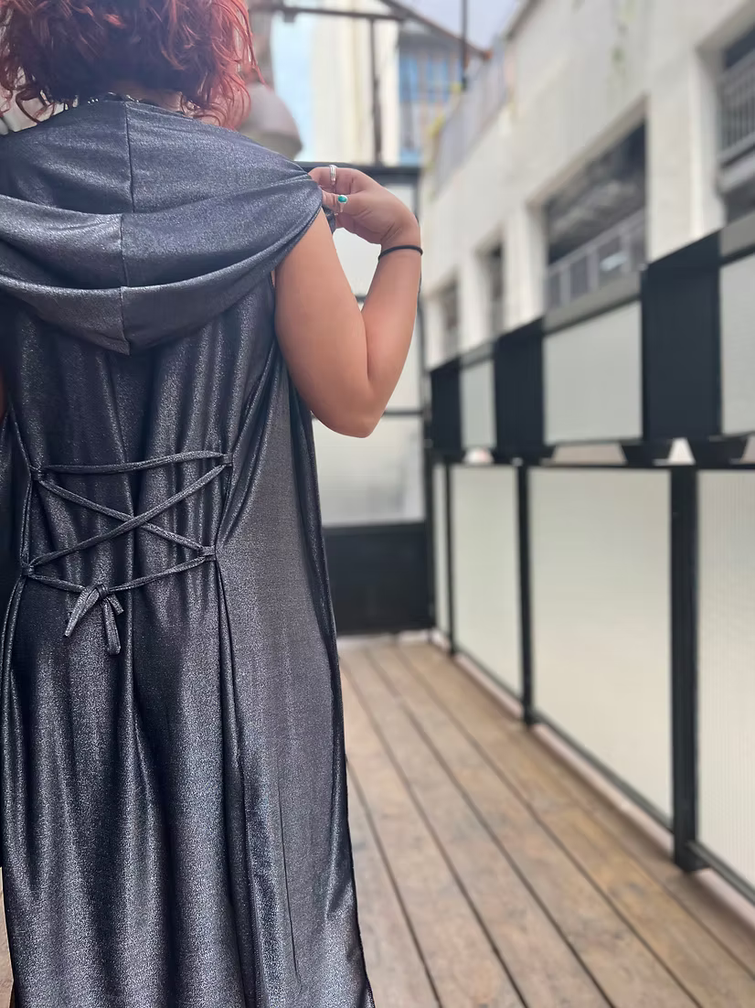 MAGIC Matte Grey Hood Duster