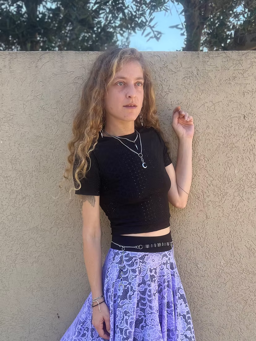 Whisper Lace Top – Tribal Black