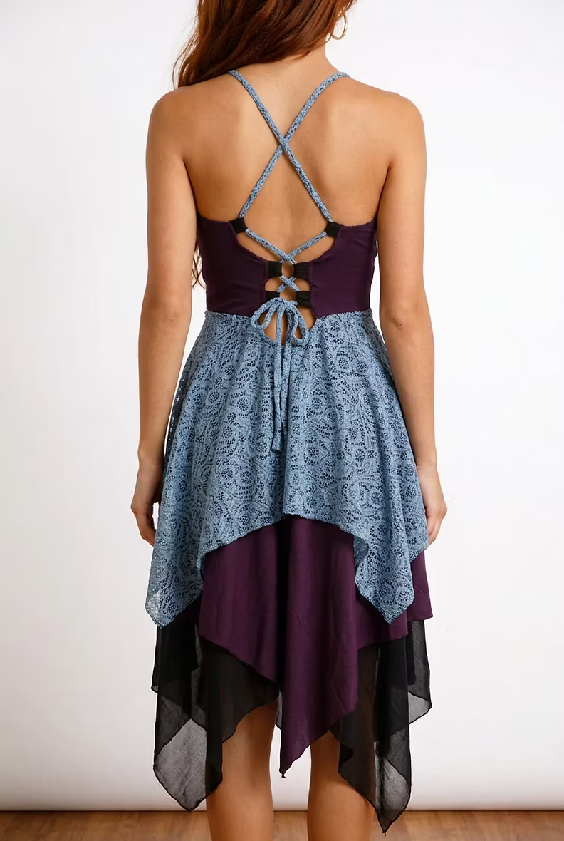 RAINBOW Dress – Deep Purple Magic
