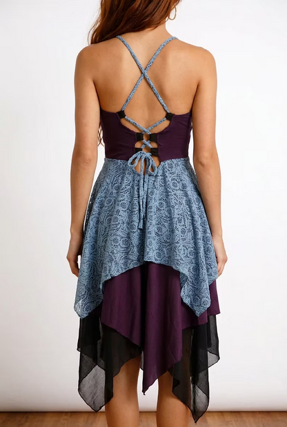 RAINBOW Dress – Deep Purple Magic
