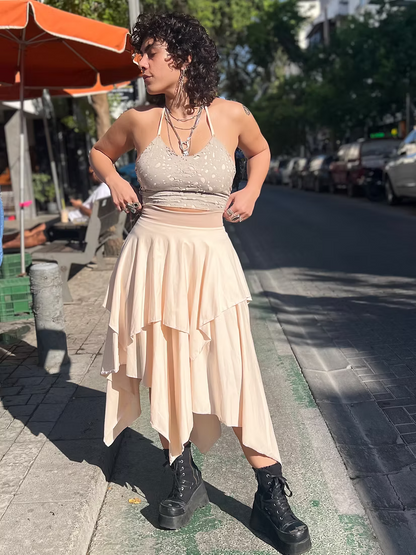 DARK FAIRY Skirt – Off-White