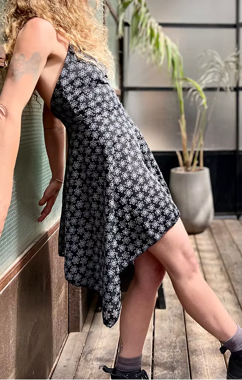 ARIEL White Floral Dress