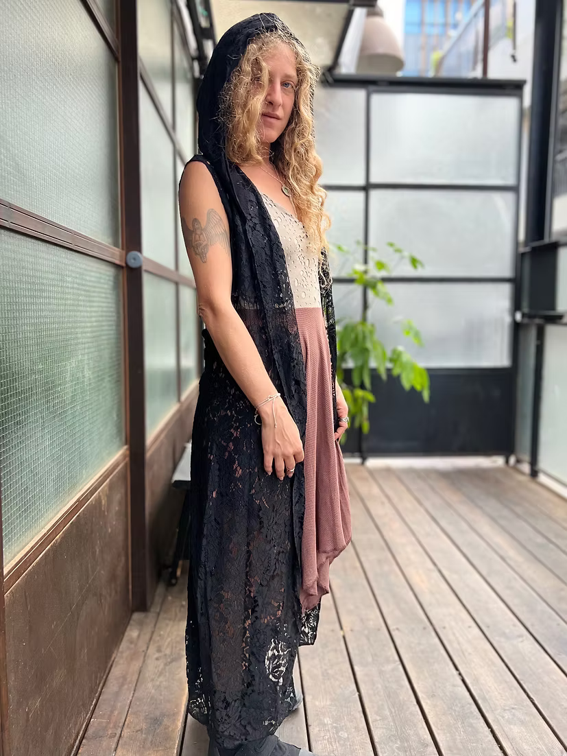 MAGIC Tribal Lace Hood Duster