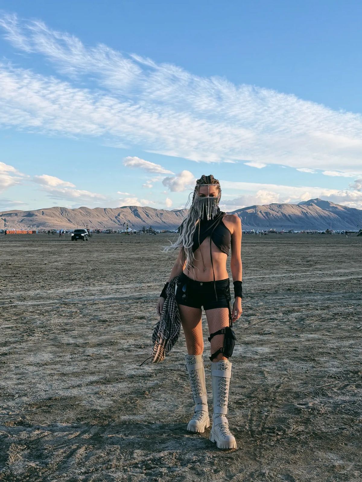 HIGH COMBAT Boots - Light Grey