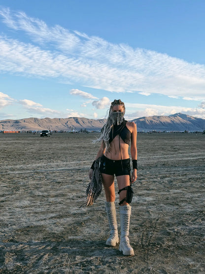 HIGH COMBAT Boots - Light Grey
