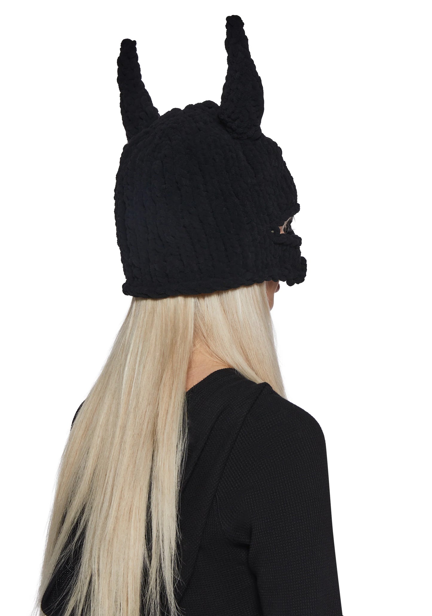 UNISEX EAR FLAP KNIT FACE MASK