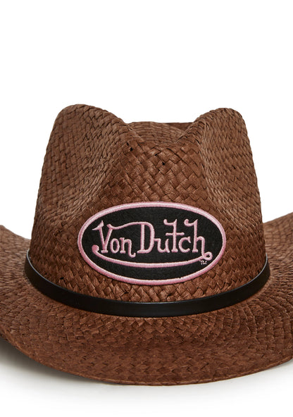DUST COWBOY HAT - BROWN