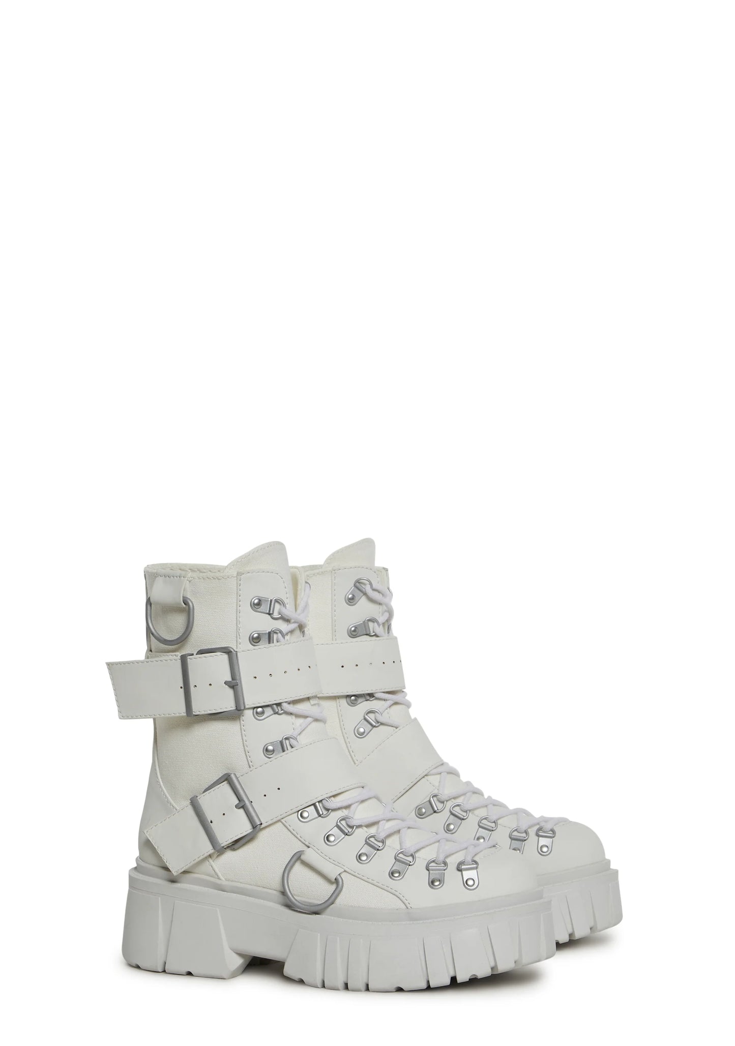 ROGUE CLASH COMBAT BOOTS - WHITE