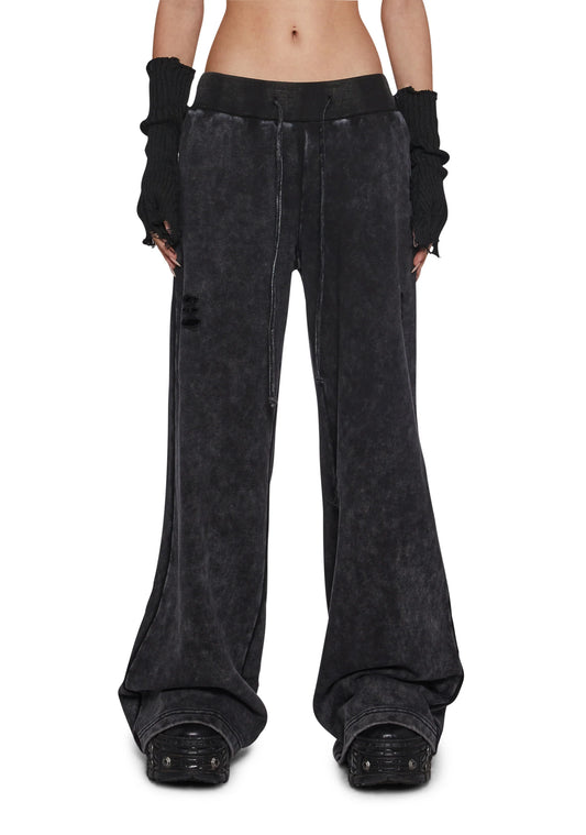 WINGED Wide-Leg Sweatpants