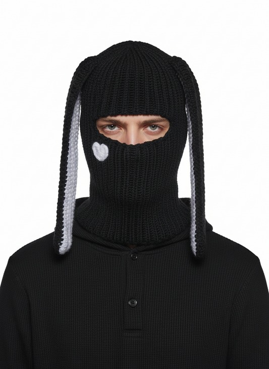 UNIESX BUNNY EARS FACE MASK
