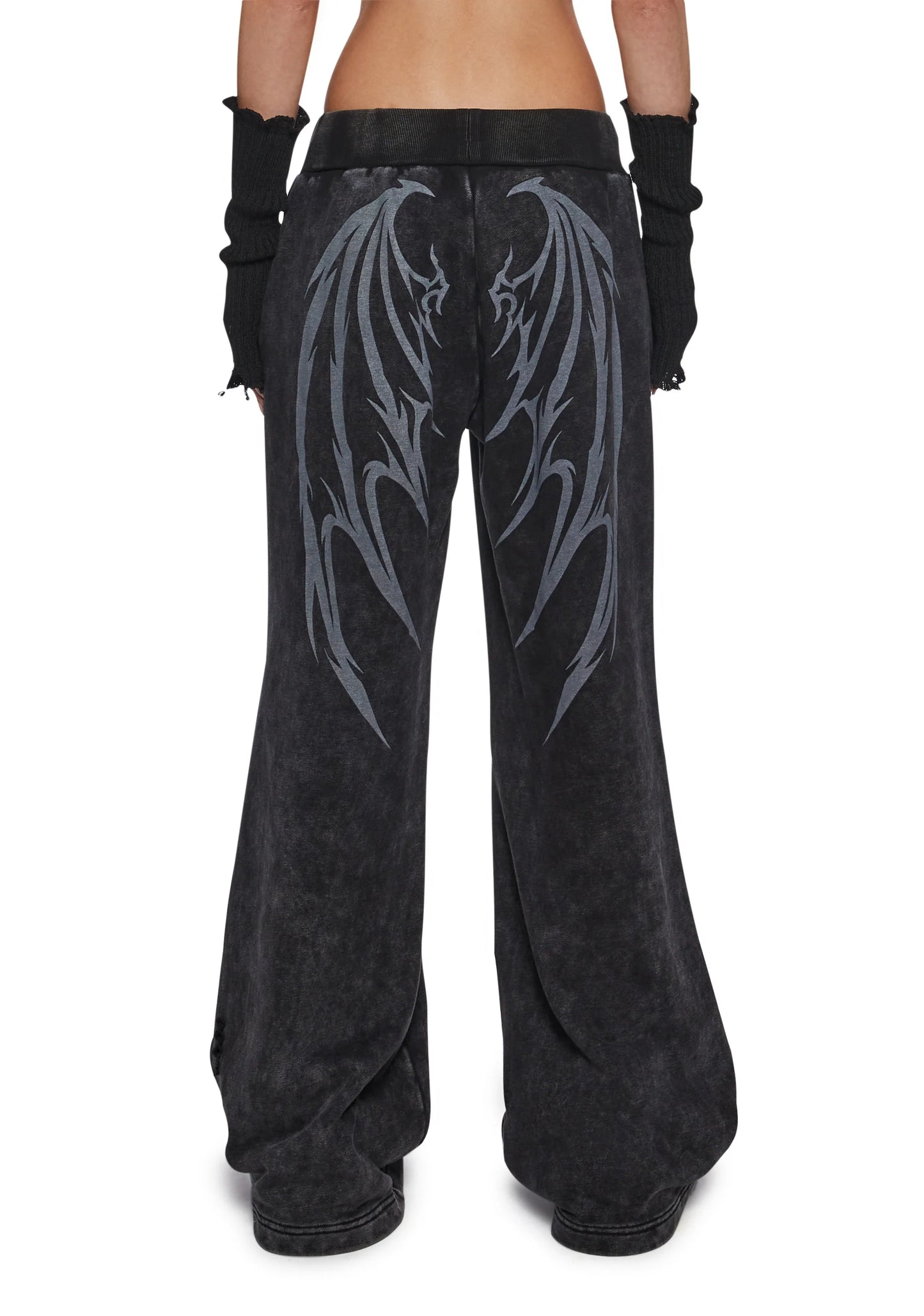 WINGED Wide-Leg Sweatpants