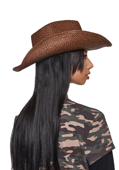 DUST COWBOY HAT - BROWN