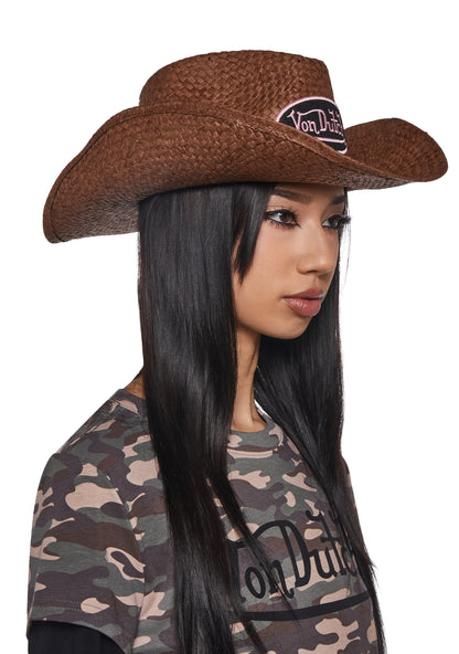 DUST COWBOY HAT - BROWN