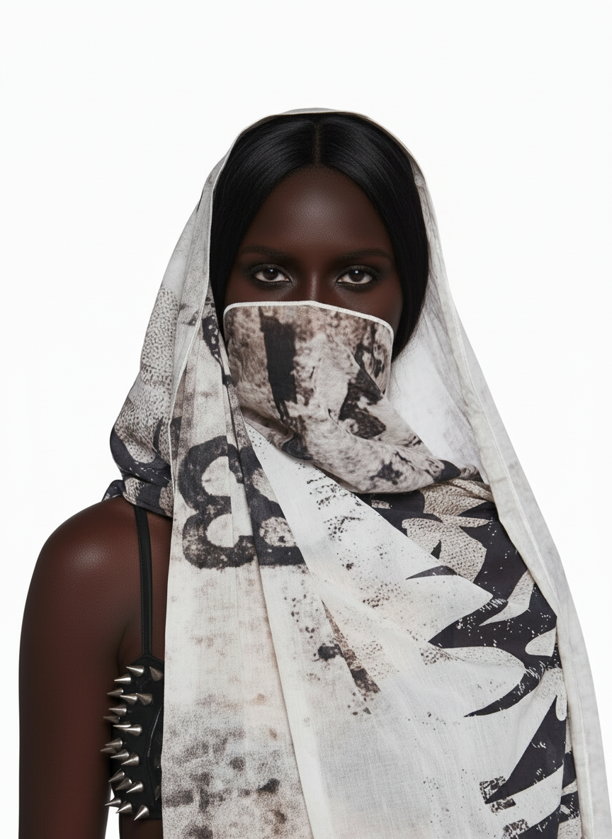 UNISEX Signal Graphic Scarf