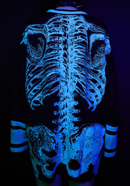 Glow In The Dark Skeleton Jersey