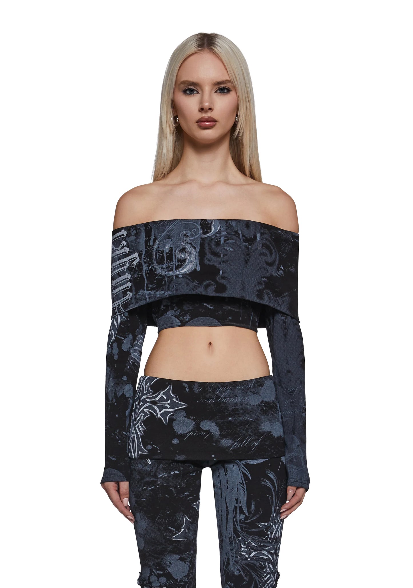 ELITE Off Shoulder Crop Top