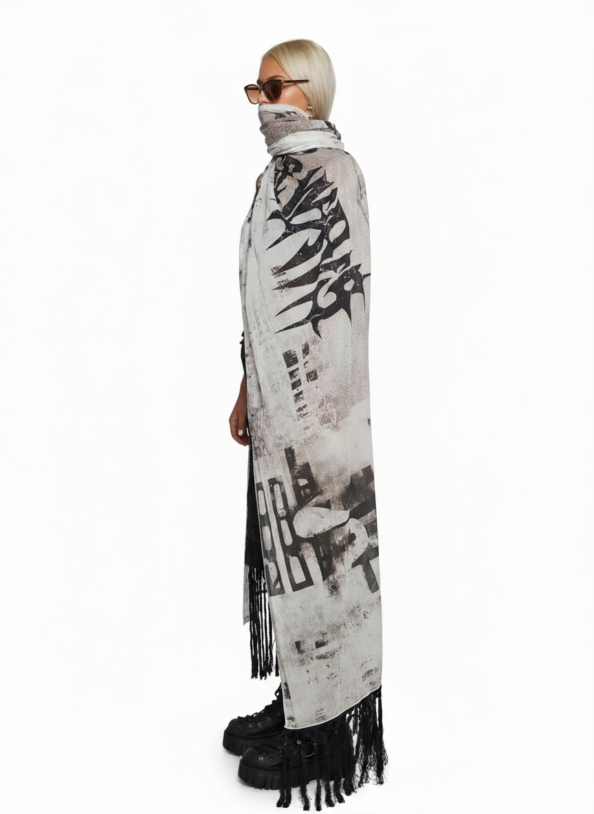 UNISEX Signal Graphic Scarf