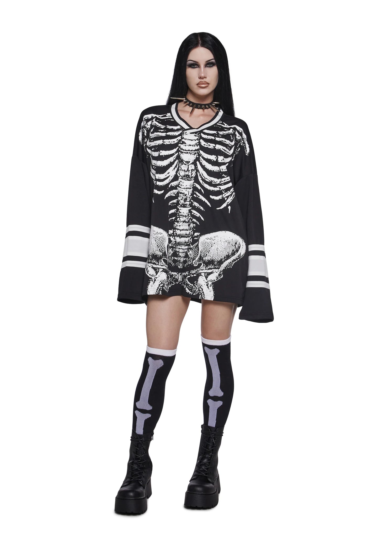 Glow In The Dark Skeleton Jersey