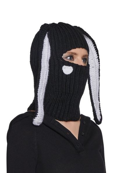 UNIESX BUNNY EARS FACE MASK