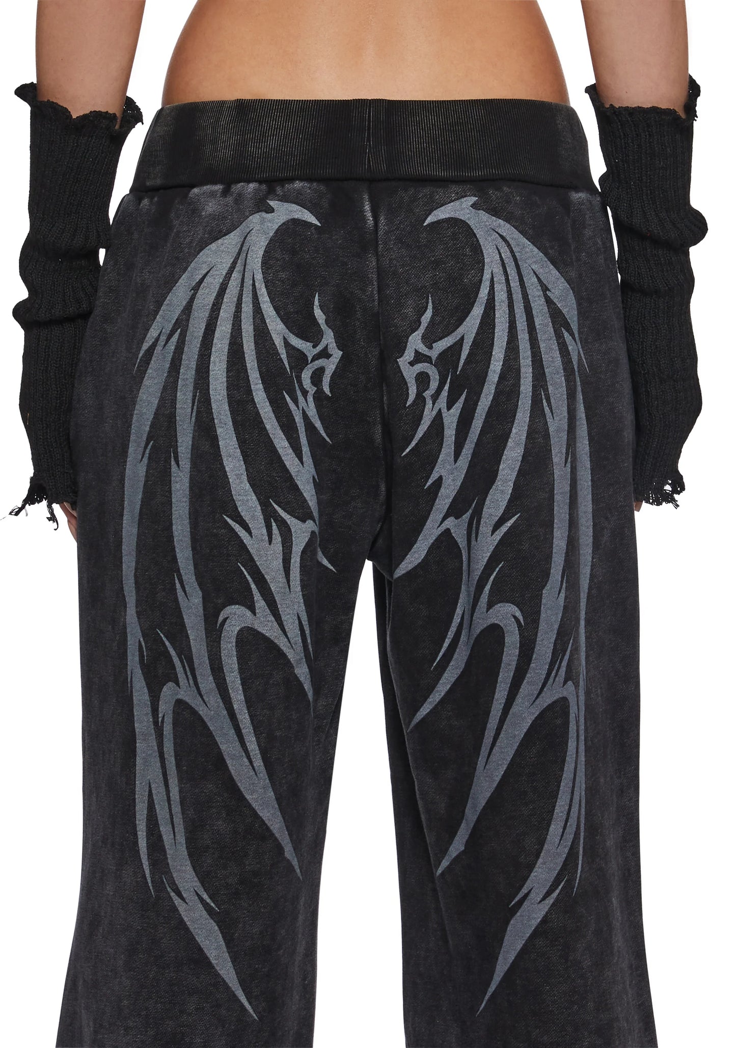 WINGED Wide-Leg Sweatpants