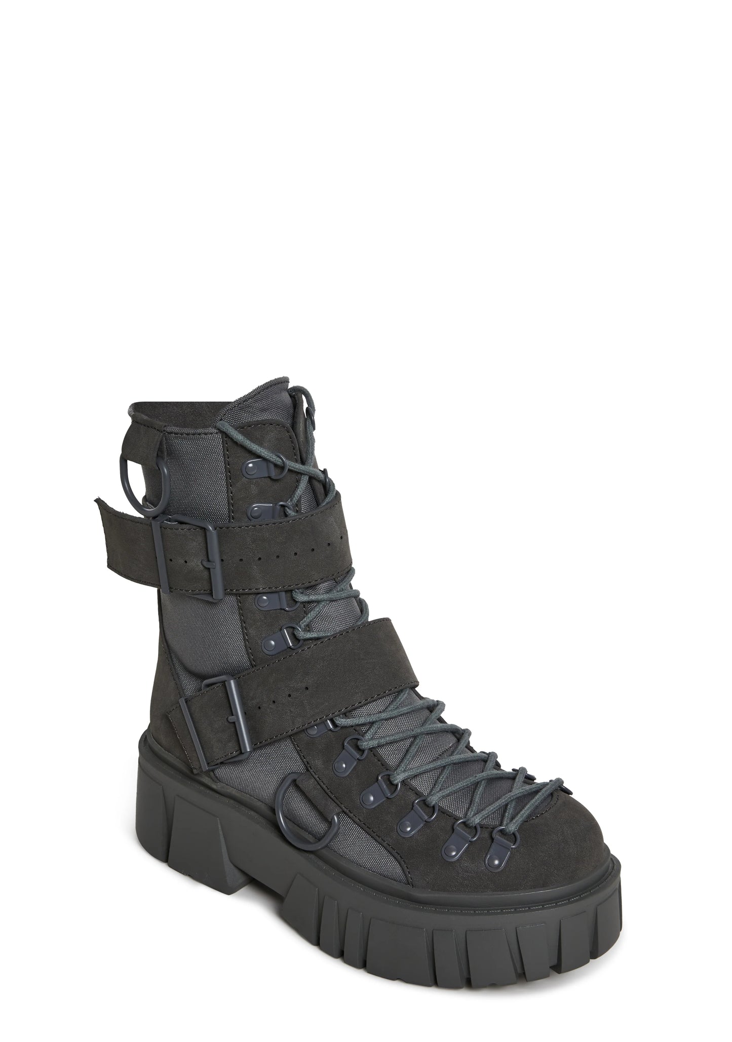 ROGUE CLASH COMBAT BOOTS - GREY