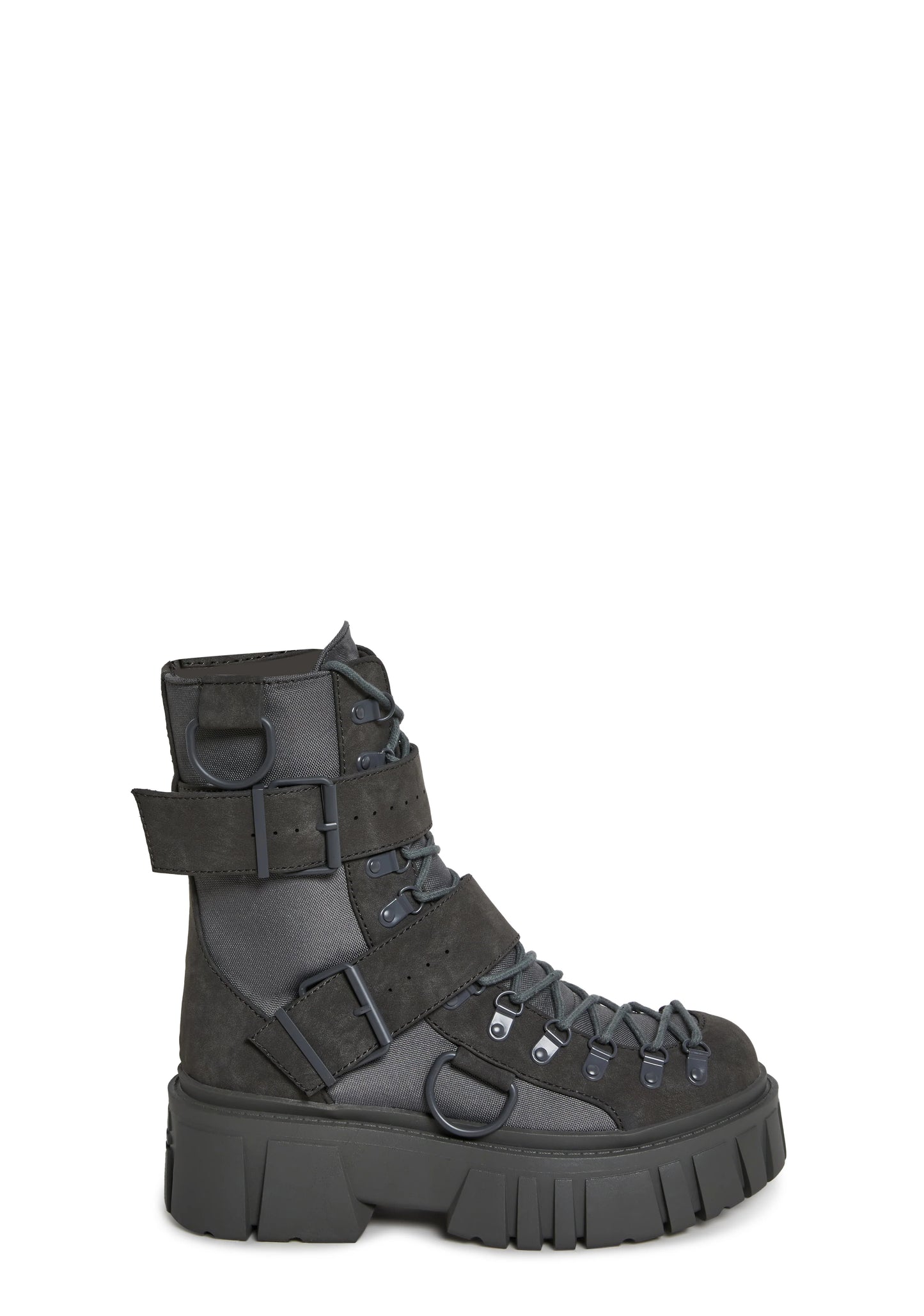 ROGUE CLASH COMBAT BOOTS - GREY