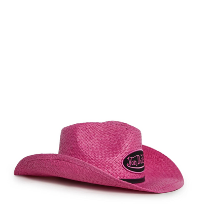DUST COWBOY HAT - HOT PINK