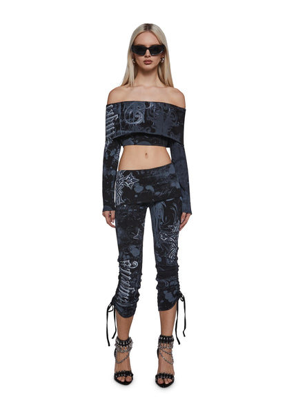 ELITE Off Shoulder Crop Top