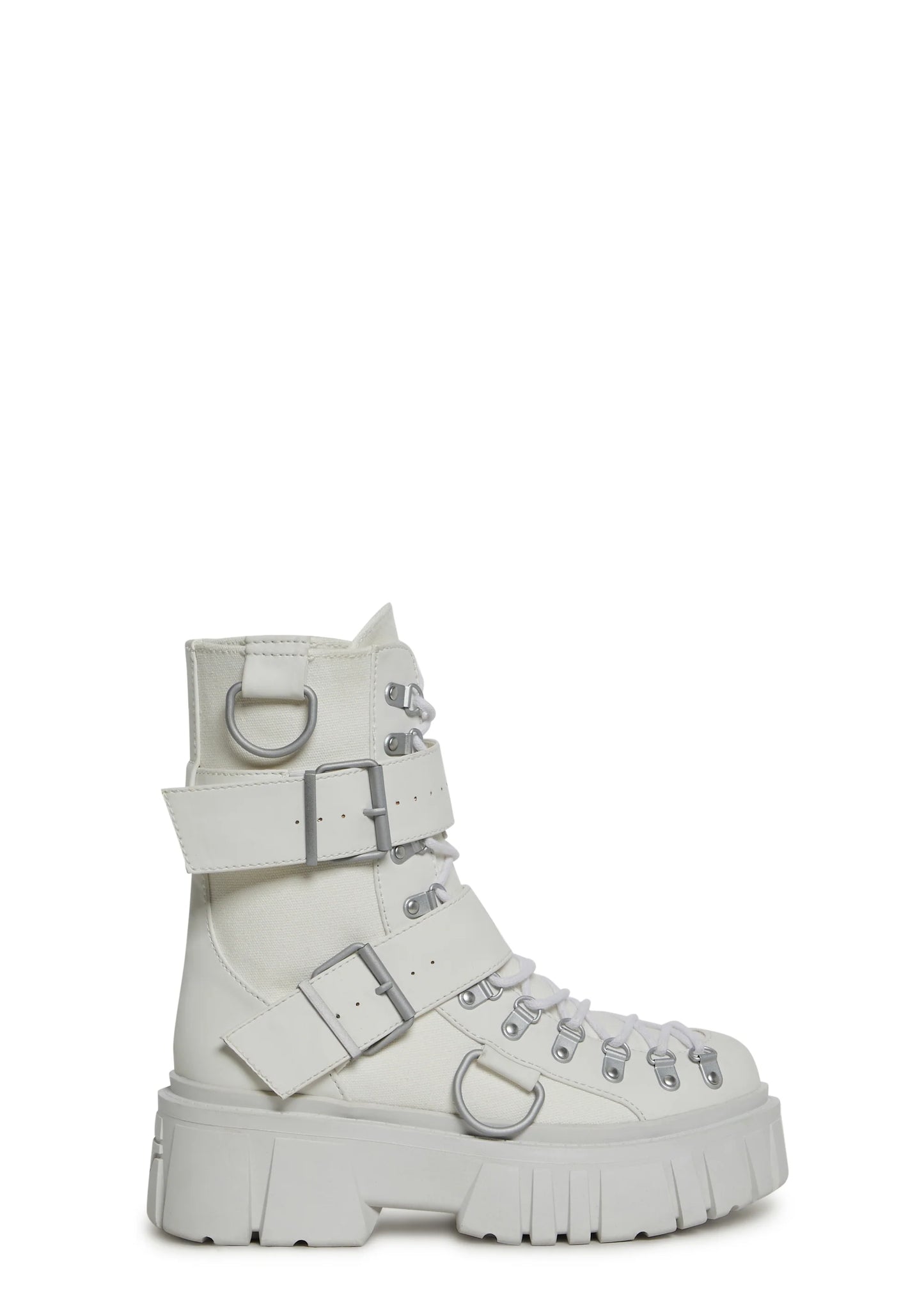 ROGUE CLASH COMBAT BOOTS - WHITE