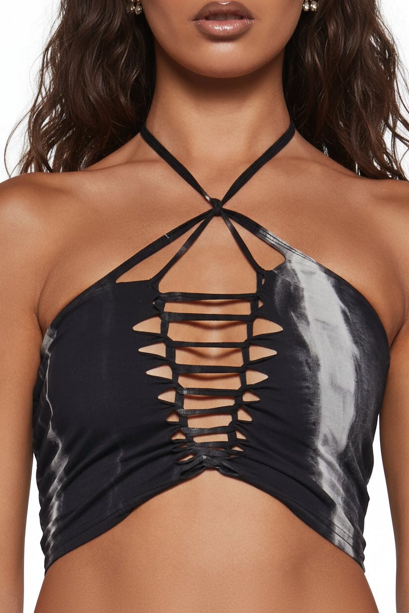 TWILIGHT Tie Dye Halter Top
