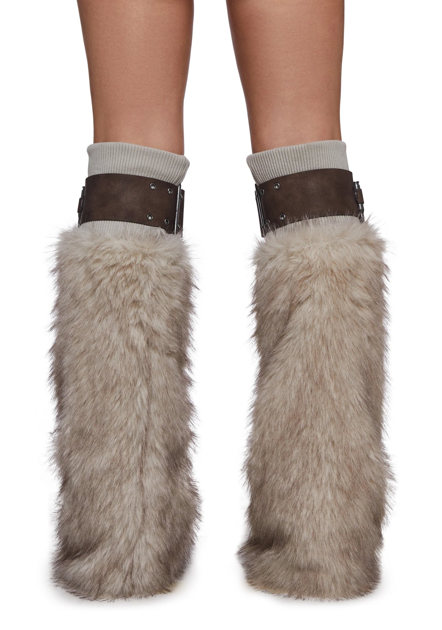 Army Faux Fur Boot Covers