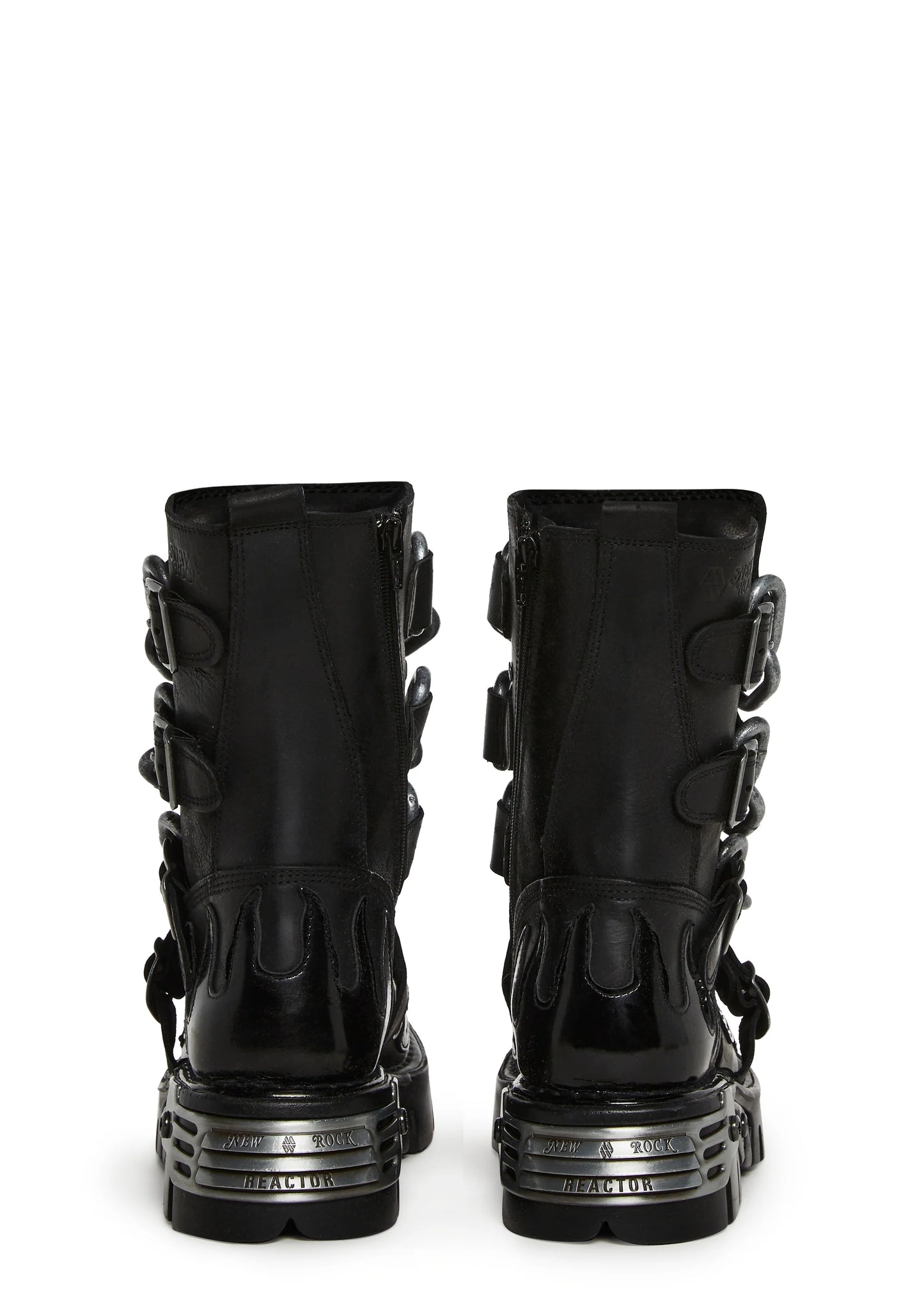 CHAINS BOOTS - BLACK