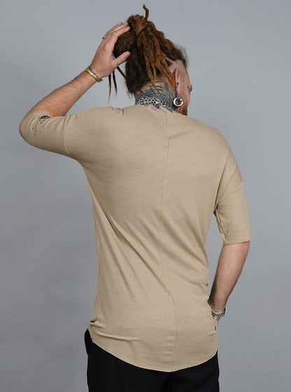 Helix T-Shirt In Sand