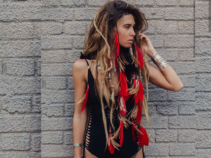 SIDE Black One Piece Swimsuit (Lycra Fabric)