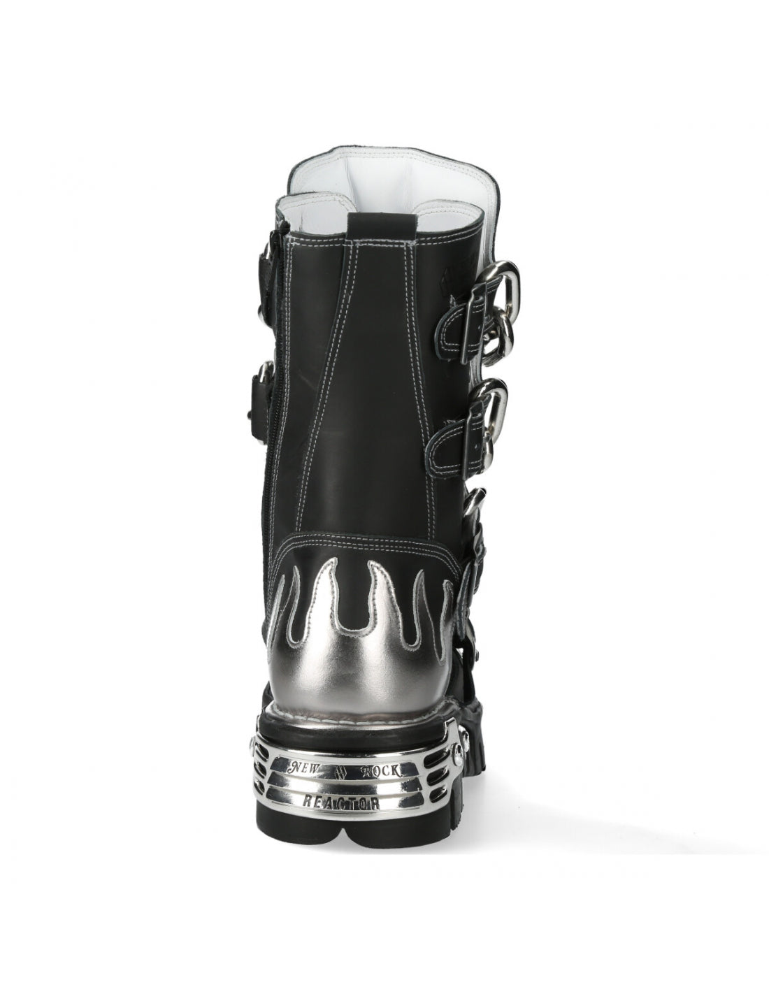 CHAINS BOOTS - SILVER