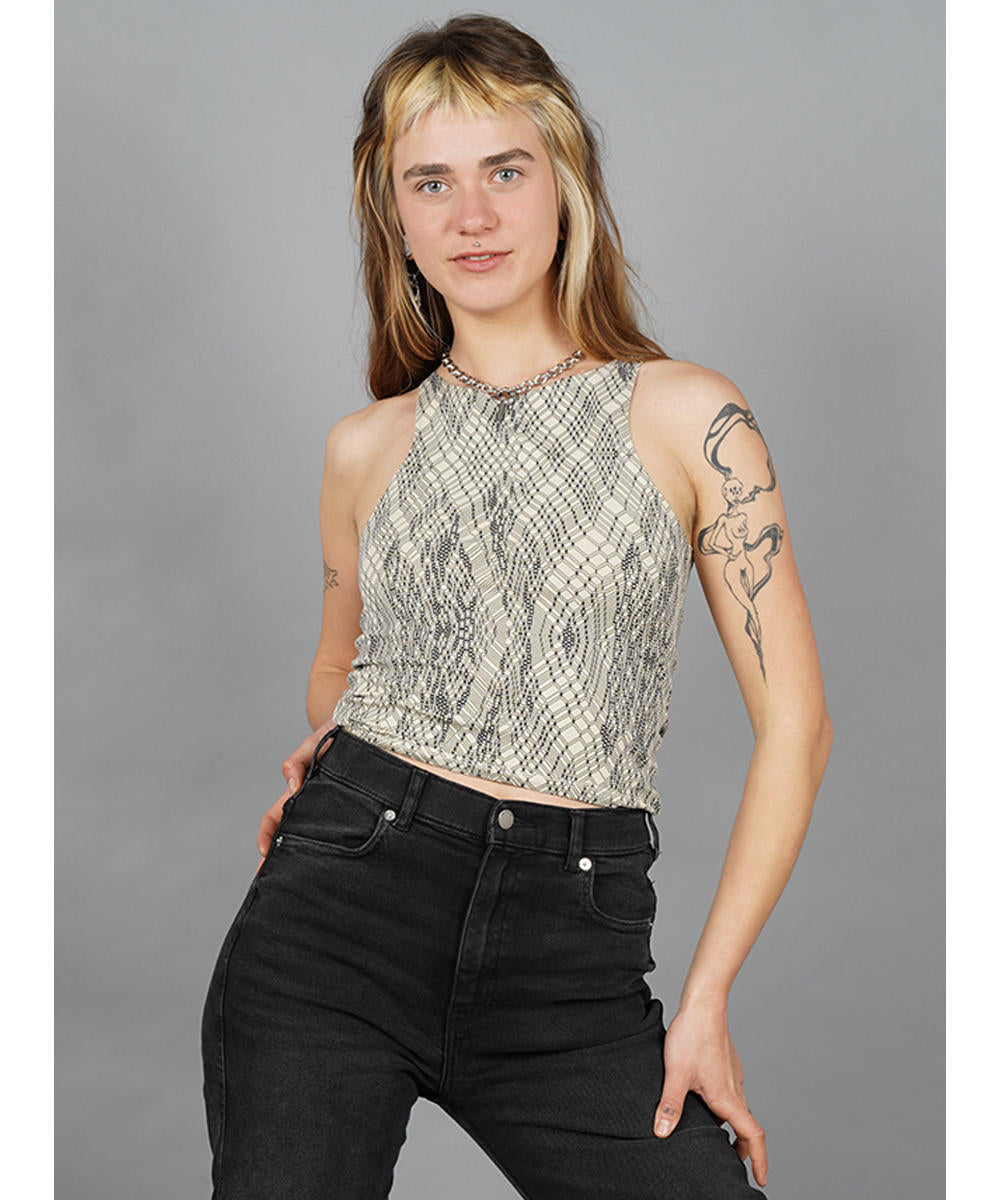 NET Top In Dirty Beige