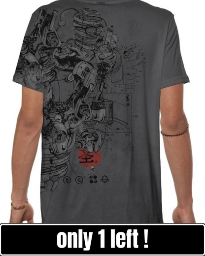 VR STEEL T-Shirt In Grey