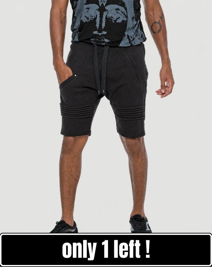 LIPAT RMX Shorts In Black