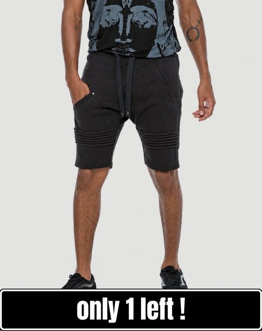 LIPAT RMX Shorts In Black