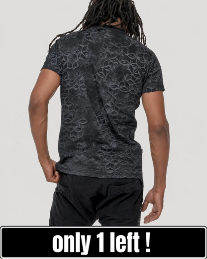 F.O.L FLOWER OF LIFE T-Shirt In Black