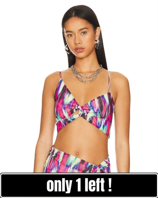 SERENITY Mesh Crop Top