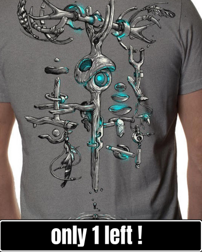 WIND KEY T-Shirt In Grey