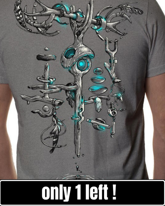 WIND KEY T-Shirt In Grey