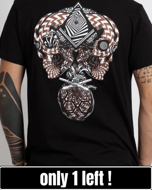 VIBE LAB  T-Shirt In Black
