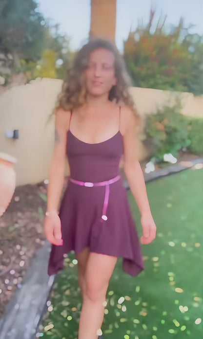 MAGIC Purple-Pink Lace Dress