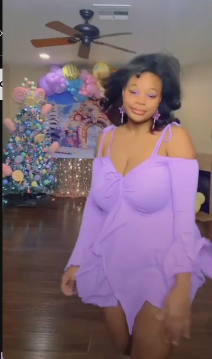 Brown Fairy Handkerchief Dress — Plus