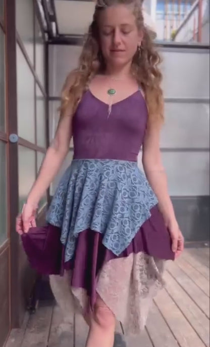 RAINBOW Dress – Deep Purple Magic